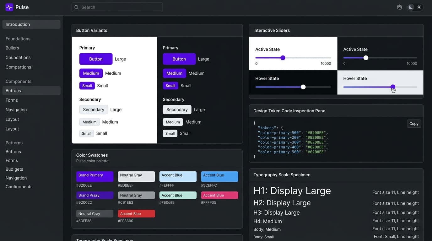 PULSE project interface